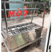 Tủ inox  bán cơm và thức ăn nhanh  Hải Minh T53