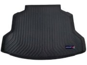 Thảm lót cốp xe ô tô Honda CRV 2013-2017 nhãn hiệu Macsim chất liệu TPV cao cấp màu đen(030)