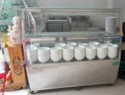 tủ bán bún ăn sáng làm bằng inox Hải Minh A152