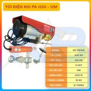 Tời điện KIO PA1200 - 12M