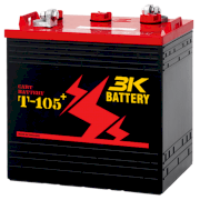 Ắc Quy 3K T-105LL (6V-225ah)