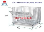 Lồng thép 1000x800x850 (50x100)