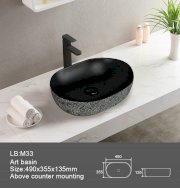 Lavabo đặt bàn Corona Art 4