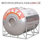BỒN INOX HWATA 2500 LÍT NẰM