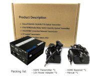 Bộ chuyển đổi hdmi sang quang Ho-link HL-HDMI-1F-20TR