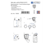 Thiết bị đo mức dầu dạng phao AFRISO