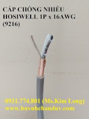 Cáp tín hiệu chống nhiễu Hosiwell 1 Pair 16AWG