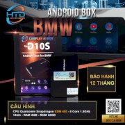 HTD Smart Carplay AI Box D10S for BMW - Tặng VietMap S1 + Sim 4G 3 Tháng