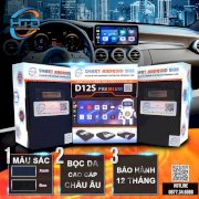 HTD Smart Carplay AI Box D12S Premium – CPU Snapdragon 8 Core - Tặng VietMap S1 + Sim 4G 3 Tháng