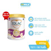 Sữa Bột IQLac Colostrum 400g Biếng Ăn Suy Dinh Dưỡng Premium Cho Bé Từ 1-10 Tuổi
