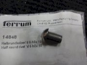 Half round rivet 14848 Ferrum