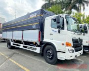 XE HINO 8 TẤN -THÙNG MUI BẠT 8m6