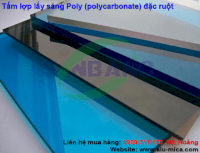 tấm nhựa lợp lấy sáng polycarbonate