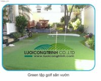 Chuyên Thi Công Sân Tập Golf Mini Cho Gia Đình Uy Tín Chất Lượng