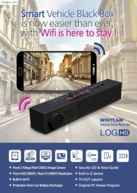 Winycam Log - Camera Hành Trình Tích Hợp Sẵn Wifi!