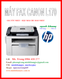 Máy Fax Laser Đa Năng Canon L170 Print, Copy, Fax Giá Tốt Nhất + Hậu Mãi Chu Đáo
