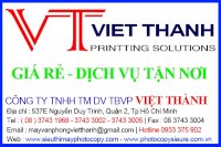 Dịch Vụ Bảo Trì, Vệ Sinh Máy Photocopy, Máy In, Máy Đa Năng  Tại Hồ Chí Minh