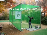 Khung Lưới Tập Golf Mini Hàn Quốc Nhập Khẩu 100%, Mini Golf Tập Tại Nhà