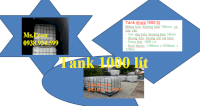 Bán Thùng Nhựa Đựng Hoá Chất,Bán Tank Nhựa 1000 Lít Đựng Hóa Chất,Thùng Nhựa Ibc 1000 Lít