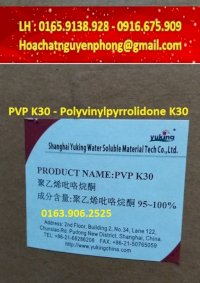 Pvp K30 , Polyvinylpyrrolidone K30