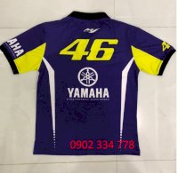 Áo Thun Yamaha Racing 46 - In Ấn Logo Quảng Cáo