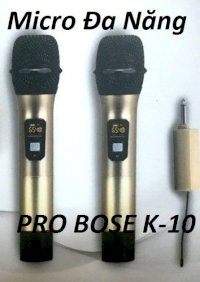 Micro Không Dây Pro Bose K-10 Chuyên Dành Cho Loa Kẹo Kéo