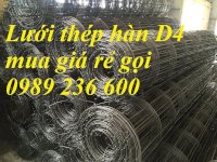 Thanh Lý Lưới Thép Hàn D4A50X50  Mới 100% Tại Hà Nội