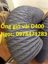 Tổng Kho Ống Gió Mềm Vải Phi 400, Phi 450, Phi 500 Giá Tốt.