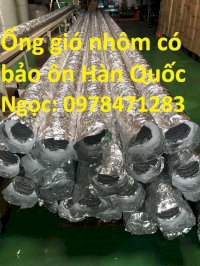 Nơi Bán Ống Bạc (Ống Gió Mềm Nhôm) Dẫn Gió, Thông Gió , Dẫn Khí, Hút Mùi