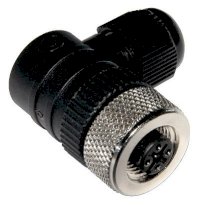 Đầu Nối Jack Sick Dos-1204-W (6007303) Cable Receptacle Dos-1204-Wx M12, 4-Pin, Angled Connector With Pg 9