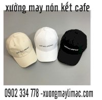 Xưởng May Mũ Nón Thêu Logo Màu Cafe Siêu Đẹp Giá Tốt