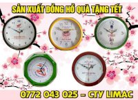 Xưởng Đồng Hồ Treo Tường Tết Giá Rẽ Làm Quà Tặng Tết