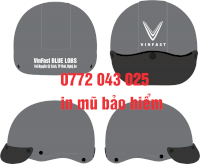 Mũ Bảo Hiểm In Logo Vinfast