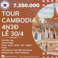 Cambodia 4 Ngày 3 Đêm Cao Cấp