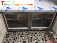 Tủ Bàn Mát 2 Cánh Inox Cho Khu Bếp Nấu Và Bảo Quản Thức Ăn Giá Rẻ Nhất