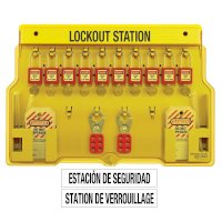 1483Bp410 - Zenex 10 Lock Padlock Station