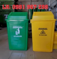 Thùng Rác Nắp Bập Bênh 60 Lít