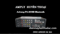 Ampli Arirang Pa-203Iii Mở Rộng Thêm Chức Năng Bluetooth