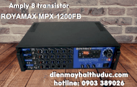 Amply Royamax Mpx-1200Fb Bluetooth Công Suất Đạt 560W