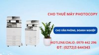 Cho Thuê Máy Photocopy Thủ Thừa Long An