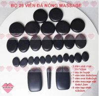 Bộ 29 Viên Đá Nóng Massage Spa Hàng Cao Cấp