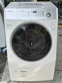 Máy Giặt Sharp Es-V540 Giặt 9Kg Sấy Khô 6Kg Date 2014, Hình Thức Còn Mới