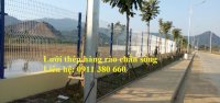 Hàng Rào Lưới Thép Hàn Mạ Kẽm Sơn Tĩnh Điện: Chấn Sóng, Gập Đầu