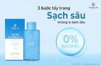Ultra Cleansing Water Skin - Tẩy Trang Hyeon Lab |Loại Bỏ Lớp Make Up, Bụi Bẩn, Hỗ Trợ Giảm Nhờn, Se Khít Lỗ Chân Lông, Ngăn Ngừa Mụn