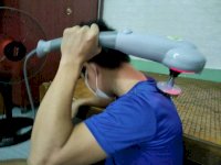 Máy Massage Cầm Tay Hàn Quốc Có Tia Hồng Ngoại Giảm Đau Toàn Thân