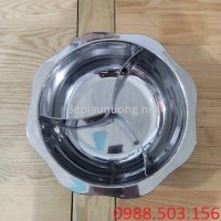 Cung Cấp Nồi Ăn Lẩu 3 Ngăn Bằng Inox Dạng Tròn Giá Rẻ