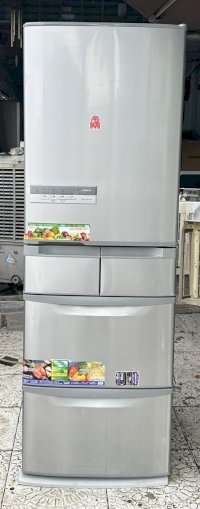 Tủ Lạnh Hitachi R-S42Am - 415 Lít, 5 Cánh, Có Làm Đá Rơi Tư Động, Ngoại Nội Thất Còn Đẹp Lắm Nè