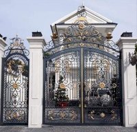 Nhận Thi Công Cửa Cổng Sắt Mỹ Thuật - Cổng Chính Và Cổng Phụ Cho Biệt Thự, Villa Tại Thủ Đức