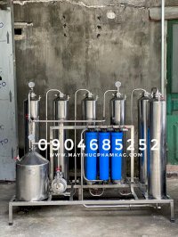 Máy Lọc Rượu Công Suất Lọc 500L/H Dành Cho Các Xưởng Sản Xuất Quy Mô Công Nghiệp
