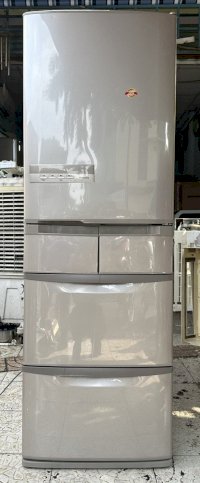 Tủ Lạnh Hitachir-K42D 415L, R600A, Date 2014 Màu Xám Rất Sang, Đầy Đủ Công Nghệ